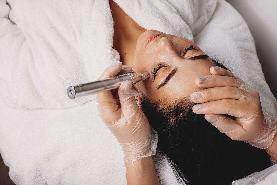 Tratamiento facial con exosomas